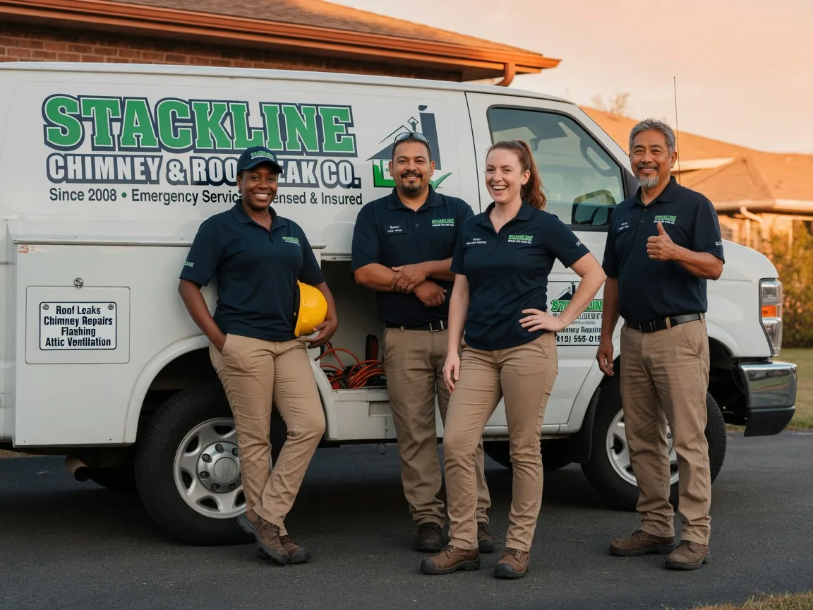 Chimney flashing repair company in Anguilla, MS